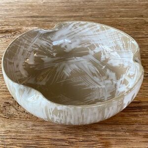 Vintage Japanese Ceramic Wabi Sabi Style Bowl or Ikebana Vase